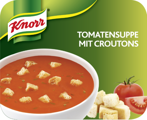 Tomatensuppe mit Croutons 20 Cup