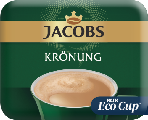 Klix Jacobs Kaffee Weiß Eco Cup 1x23 Cup