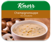 KLIX Champingnonsuppe mit Croutons 1x20 PS Cup