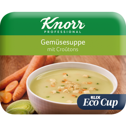 Klix Knorr Gemüsesuppe ECO 1x15 CUP
