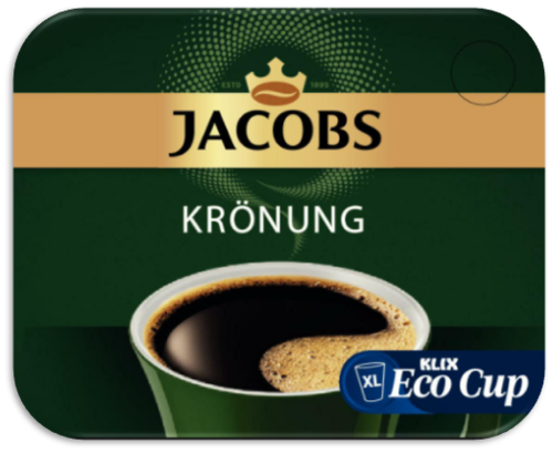 Klix Big Kaffee Schwarz ECO 1x17 Cup