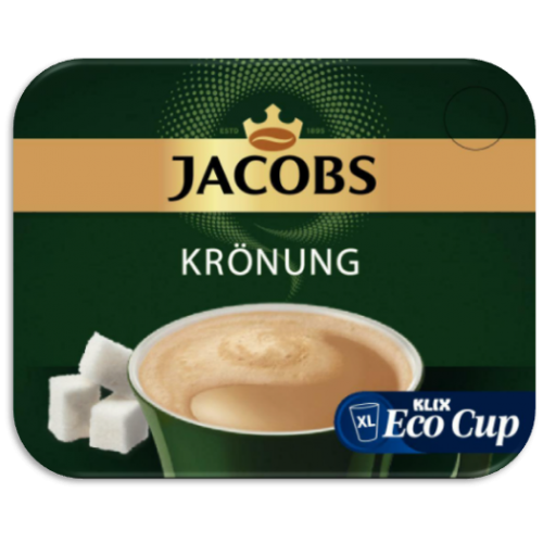 Klix Big Kaffee Weiss/Zucker ECO 1x17 Cup