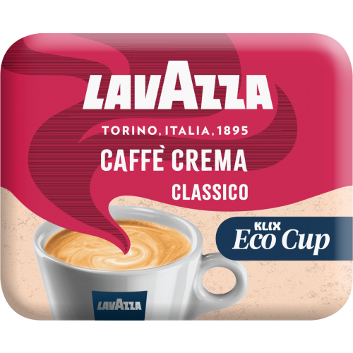 Klix Lavazza Kaffee Weiss Paper 1x17 Cup