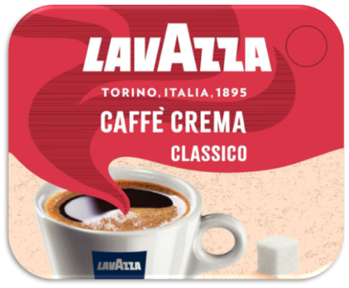 Klix Lavazza Kaffee Schwarz / Zucker 1x17 Paper Cup