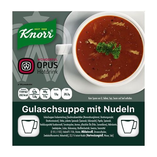 WO. Knorr Gulaschsuppe 1x20 PS Cup